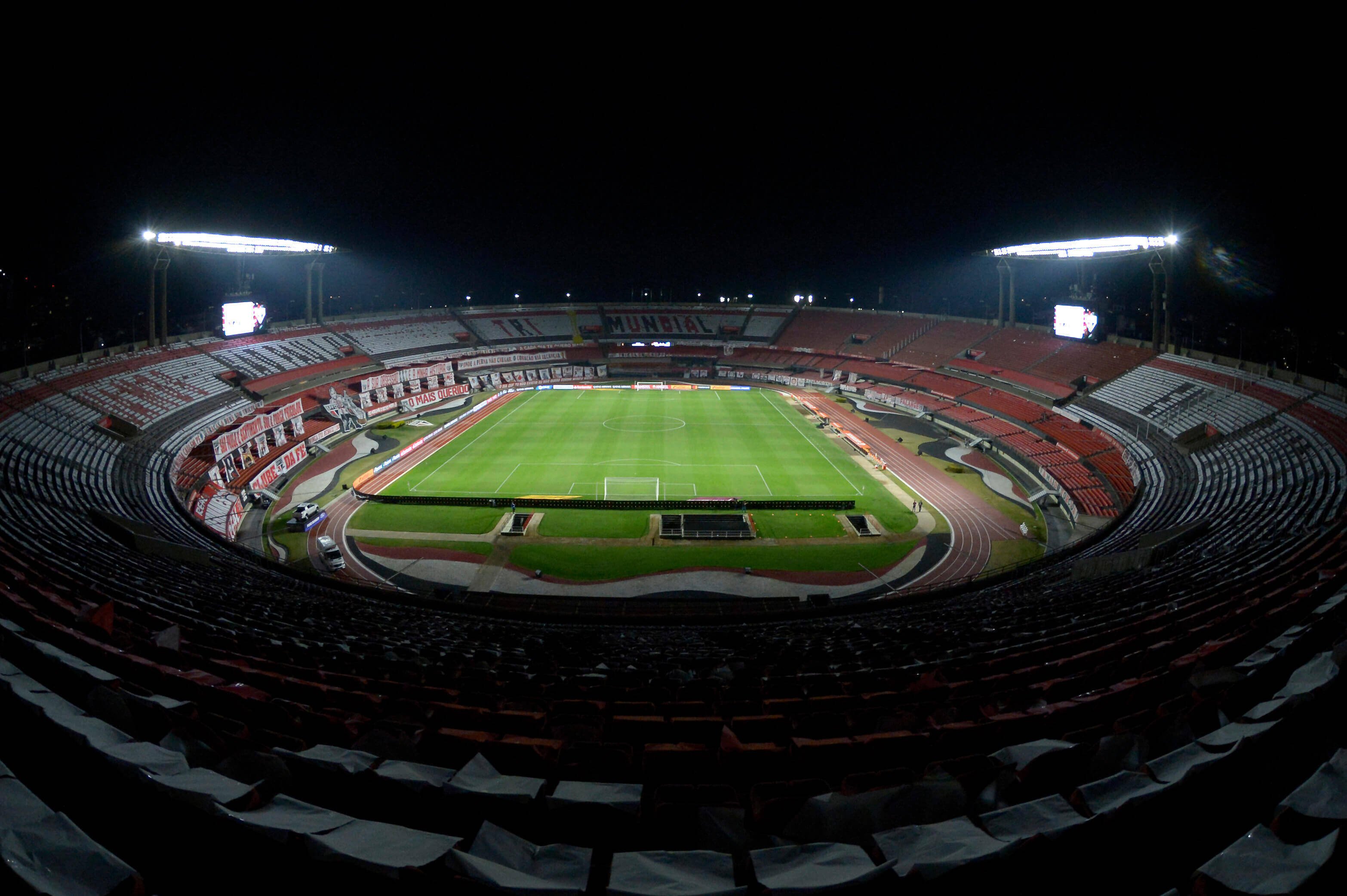 São Paulo x Palmeiras. Foto: Reprodução / Twitter Conmebol