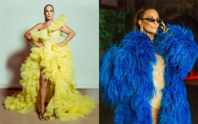 Looks de Ivete Sangalo no Prêmio Multishow. Foto: Reprodução/Instagram