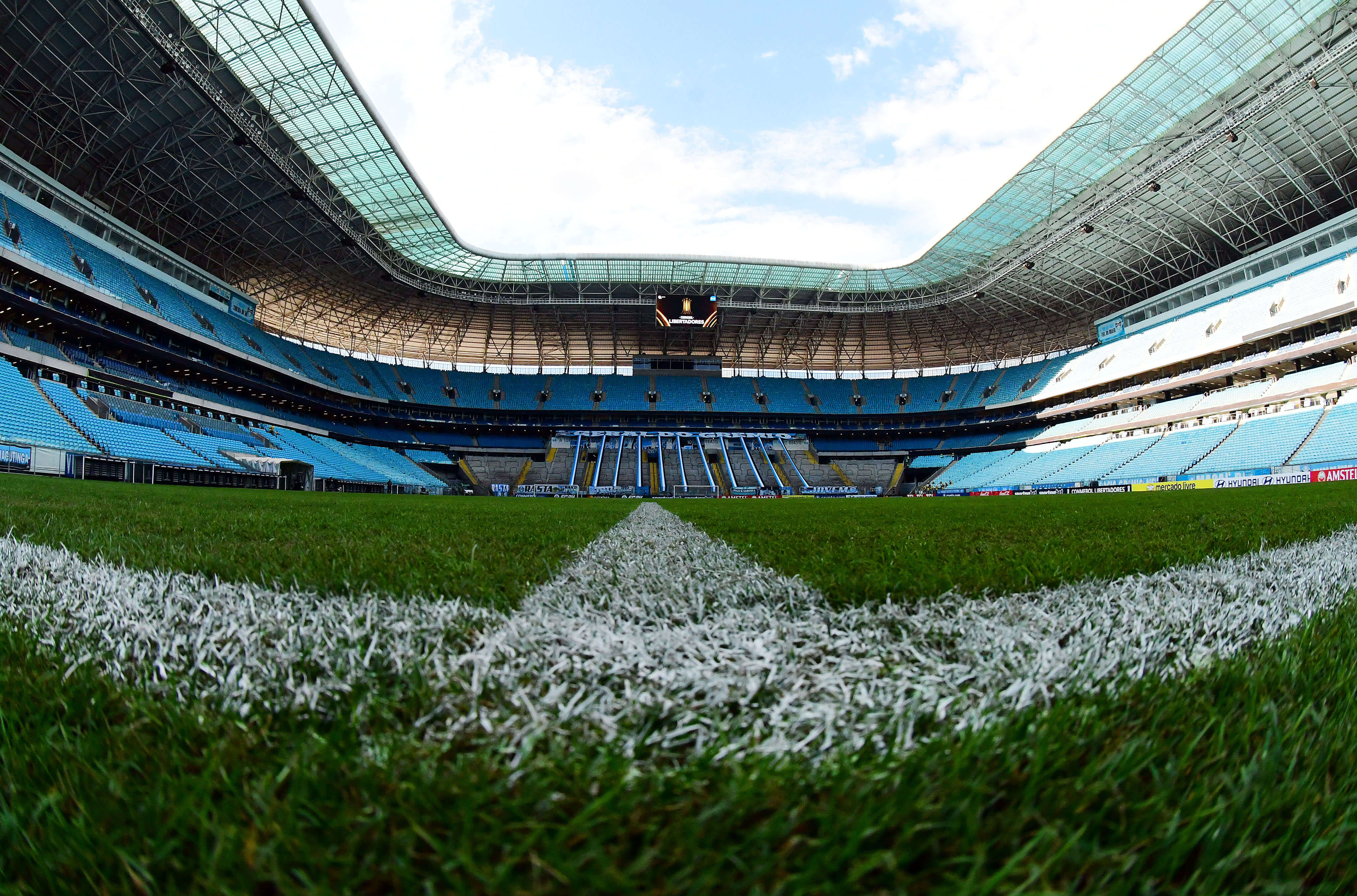 Grêmio x Huachipato Reprodução / Twitter Conmebol