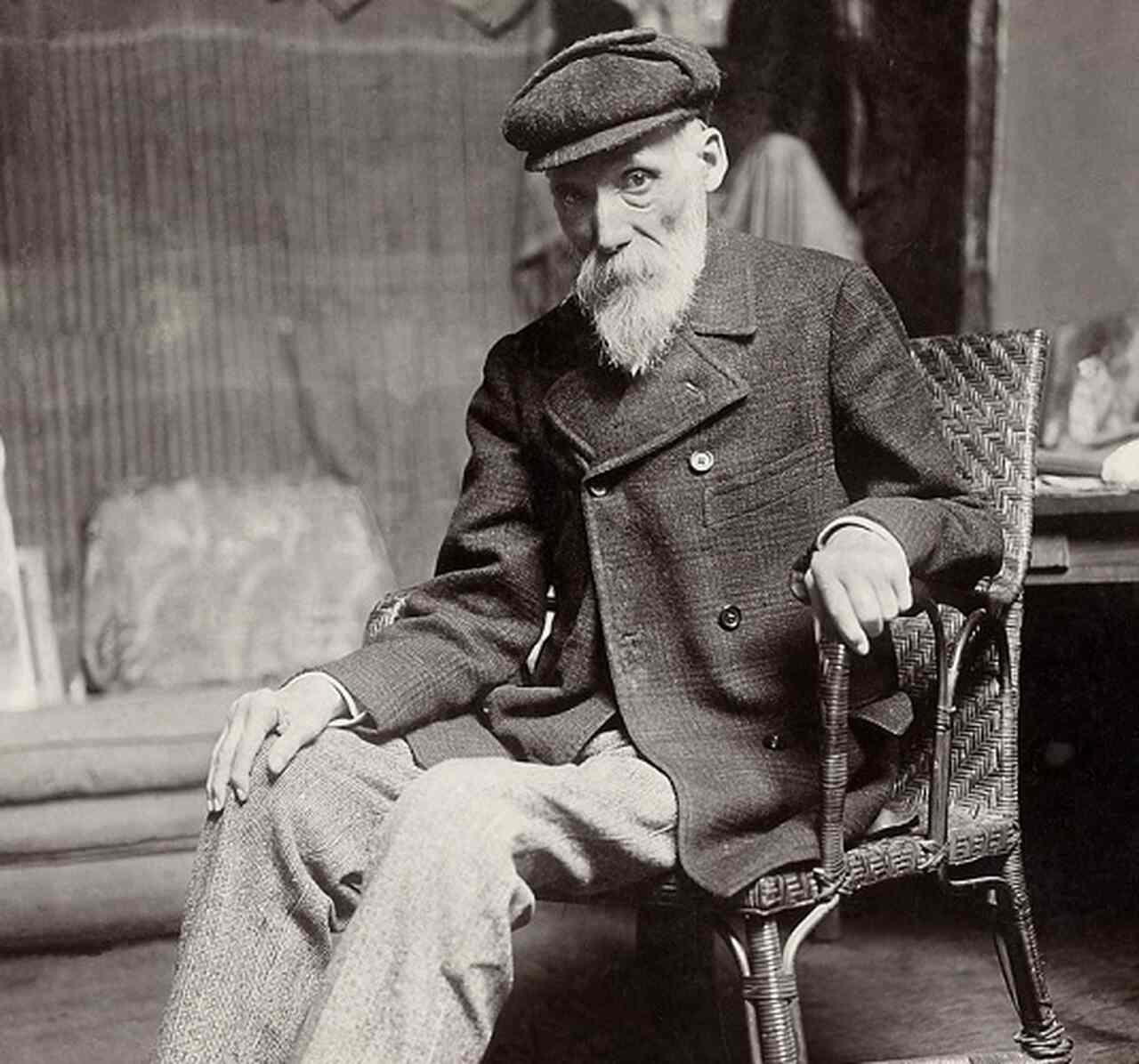 Durante seu tempo no estúdio de Charles Gleyre, em Paris, ele conheceu outros artistas que seriam fundamentais para o desenvolvimento do movimento impressionista, como Pierre-Auguste Renoir (foto), Alfred Sisley e Camille Pissarro. Reprodução: Flipar