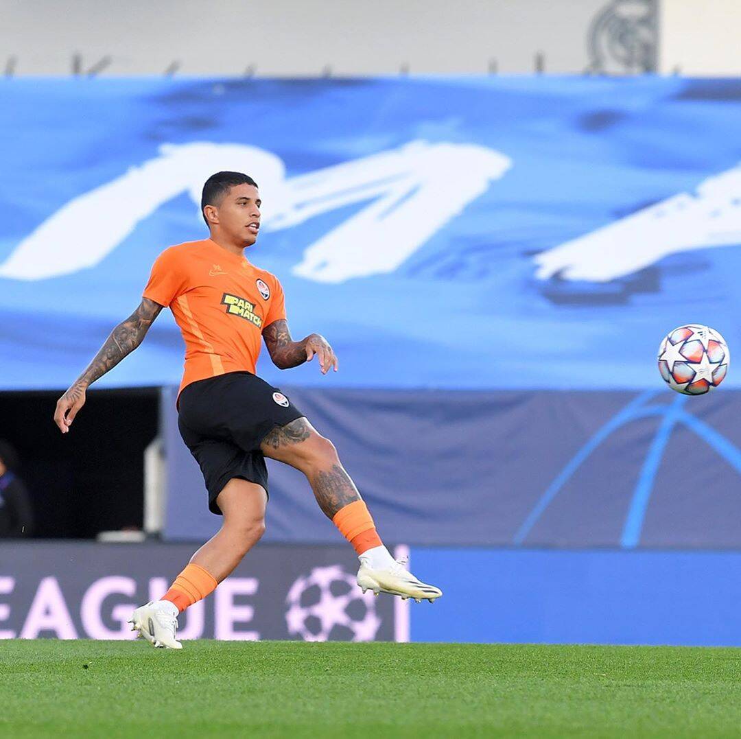 Lances da partida. Foto: Instagram/Uefa
