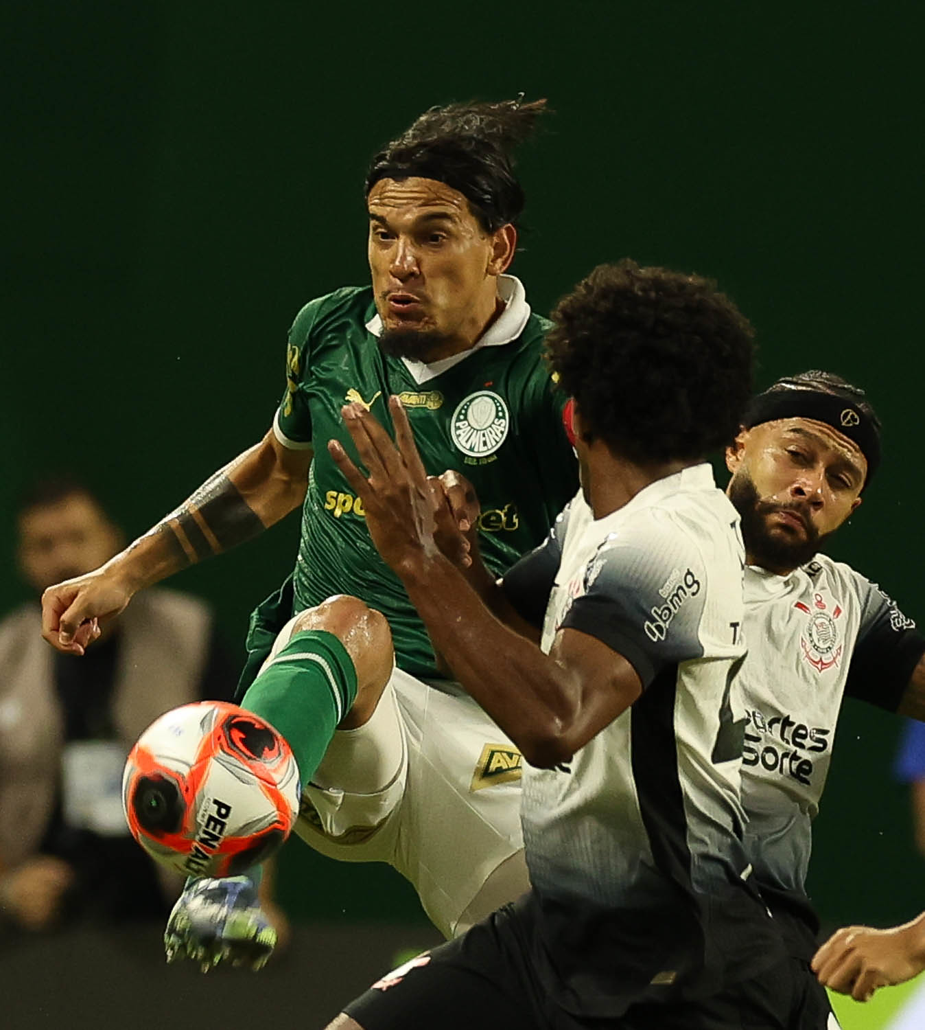 Palmeiras x Corinthians. Foto: Cesar Greco/Palmeiras