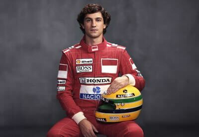 Gabriel Leone como Ayrton Senna Divulgação / Netflix