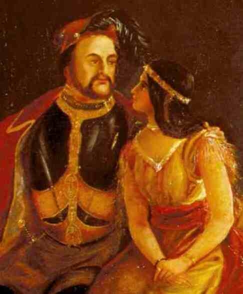 Em 1614, Pocahontas casou-se com o colono inglês John Rolfe, o que ajudou a estabelecer um período de paz entre os colonos e os nativos. Eles tiveram um filho chamado Thomas Rolfe.  Reprodução: Flipar