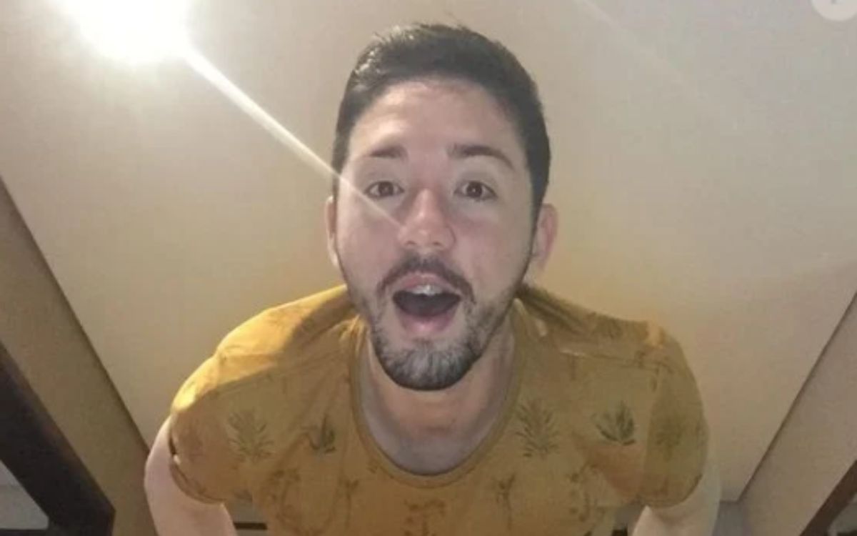 Rico Melquíades e sua mudança de visual. Foto: Facebook