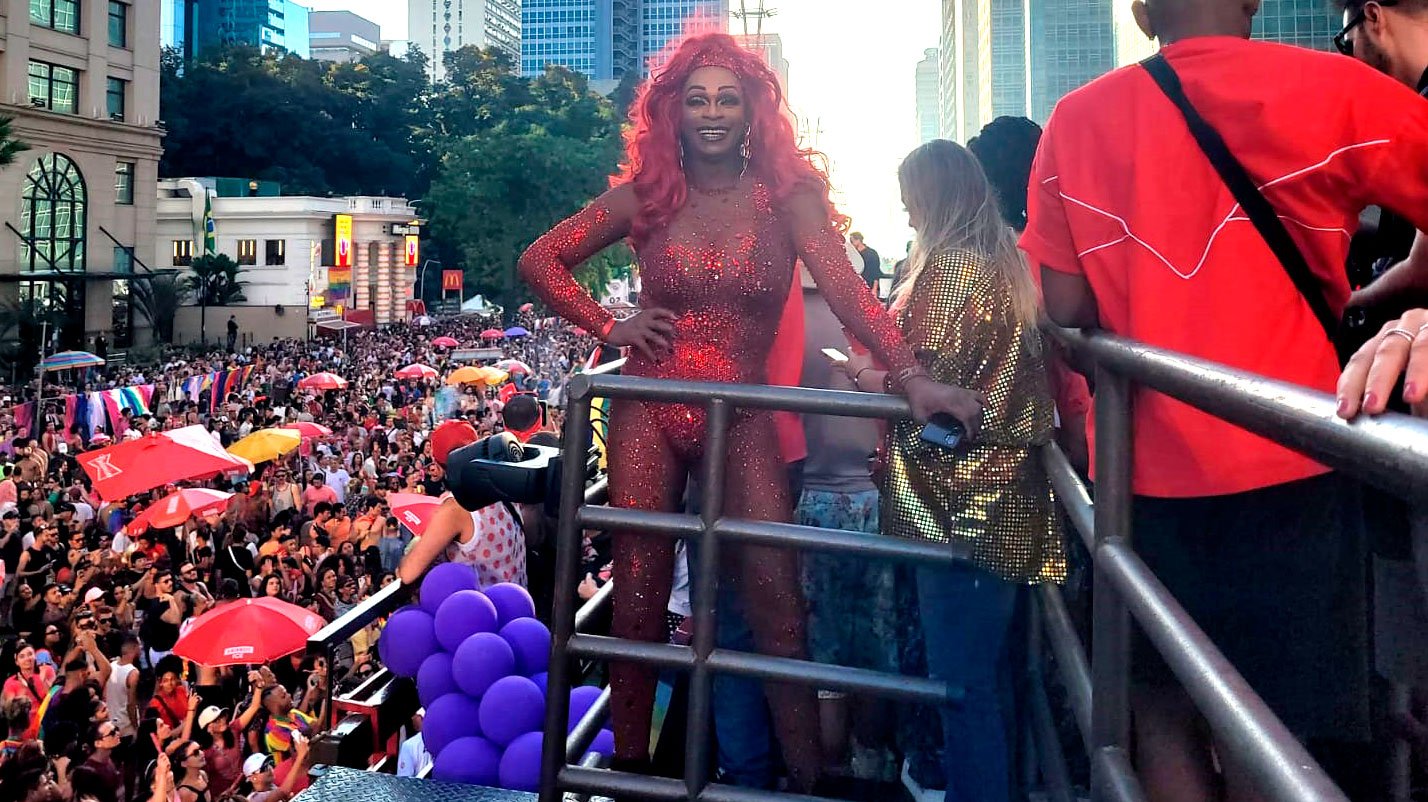 A icônica drag queen Marcia Pantera