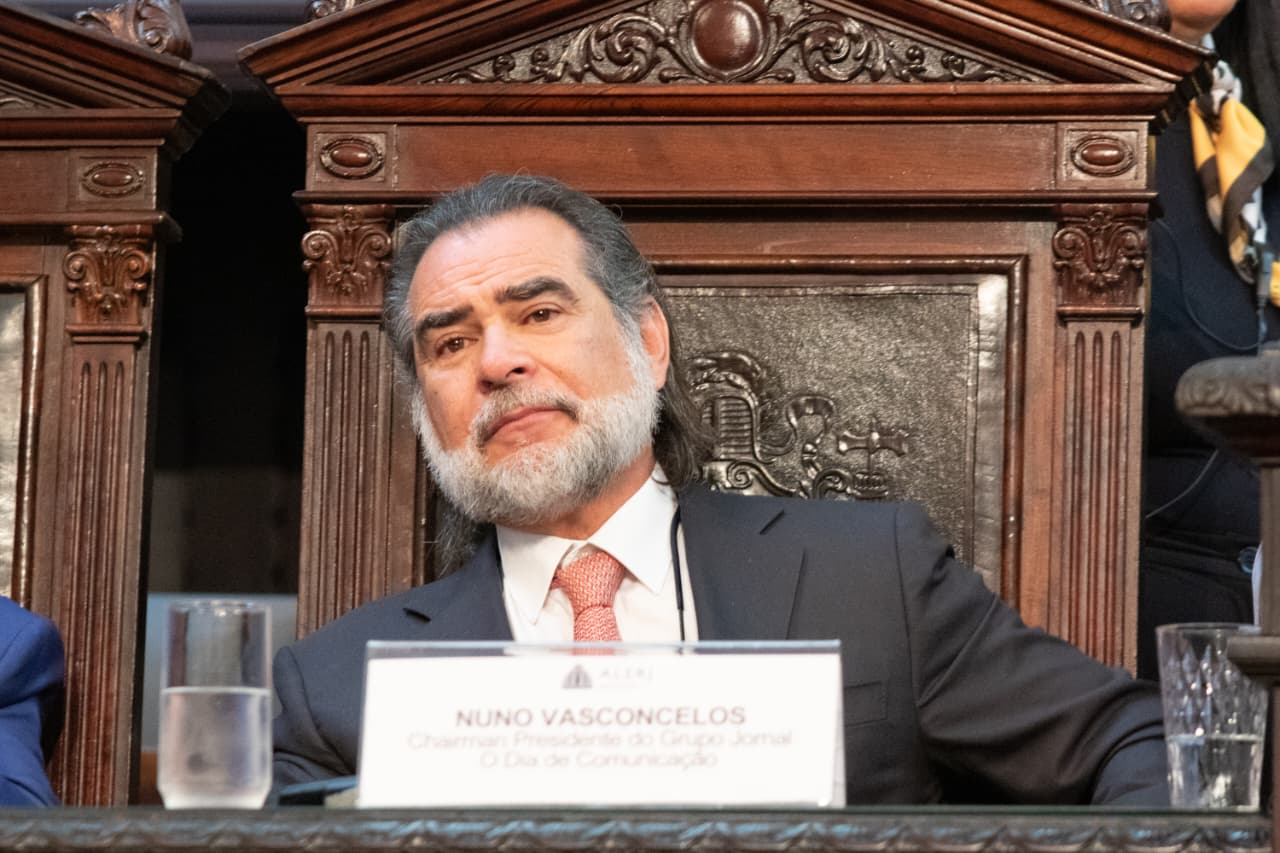 Nuno Vasconcellos, chairman do Grupo O DIA de Comunicação. Foto: Érica Martin / Agência O Dia