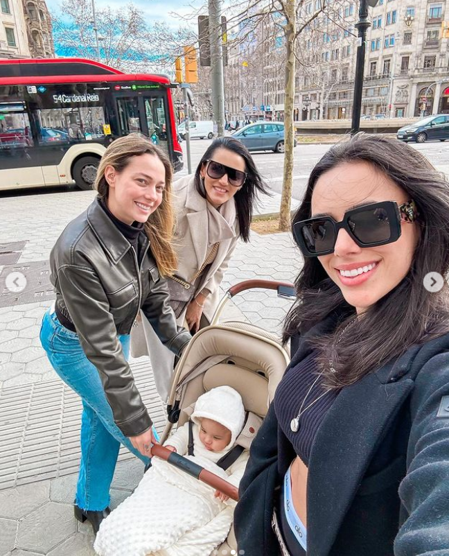 Bruna Biancardi registra 1ª viagem internacional de Mavie Reprodução/Instagram