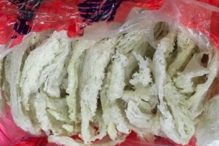 Ninho de andorinha: O item veio da China e, segundo o órgão brasileiro, seria usado para preparar sopas inspiradas em menus asiáticos. Reprodução: Flipar
