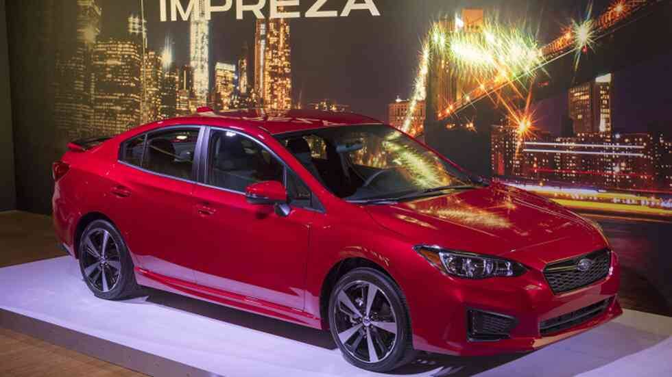 Subaru Impreza. Foto: Divulgação