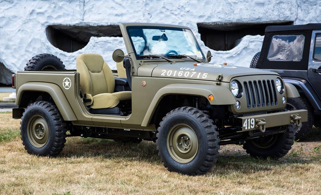 Jeep Wrangler 75th Salute. Foto: Divulgação