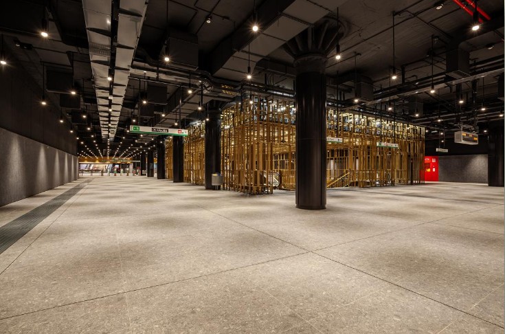 Estação de Metrô - Roma. Foto: Divulgação / Roma Metropolitane