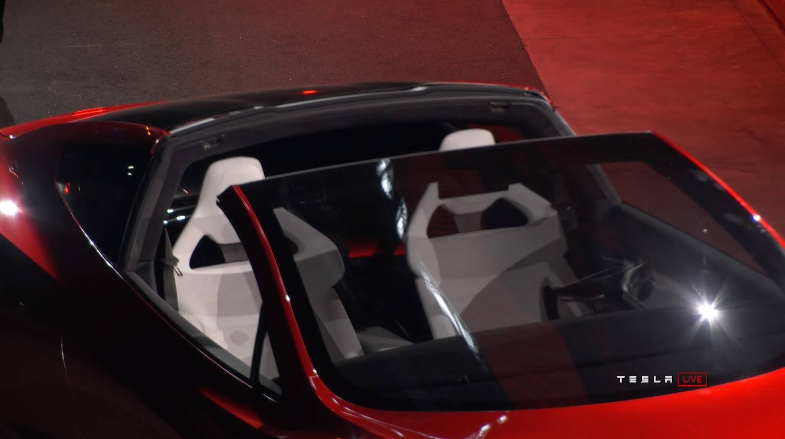 Tesla Roadster. Foto: Divulgação