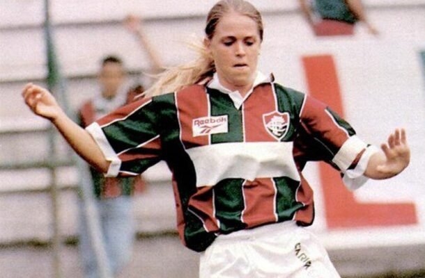 Suzana Werner foi jogadora de futebol. Chegou a defender o Fluminense - Foto: Divulgação Fluminense Reprodução: Jogada10