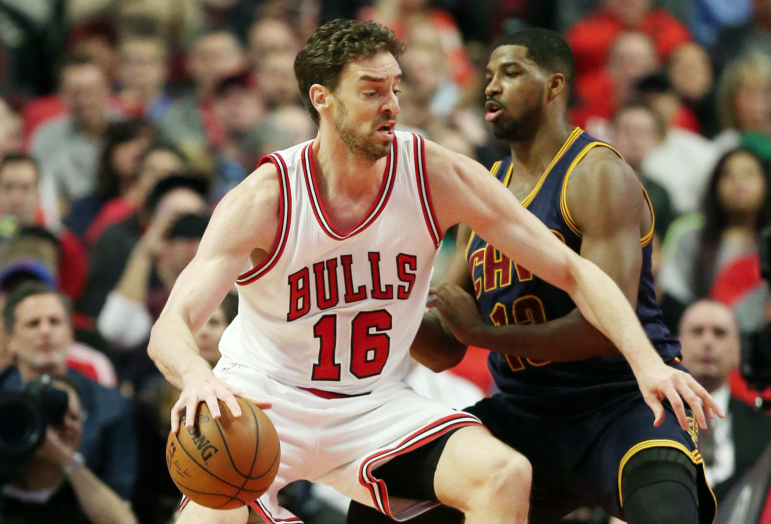 Pau Gasol em ação pelo Chicago Bulls. Foto: Jonathan Daniel/Getty Images
