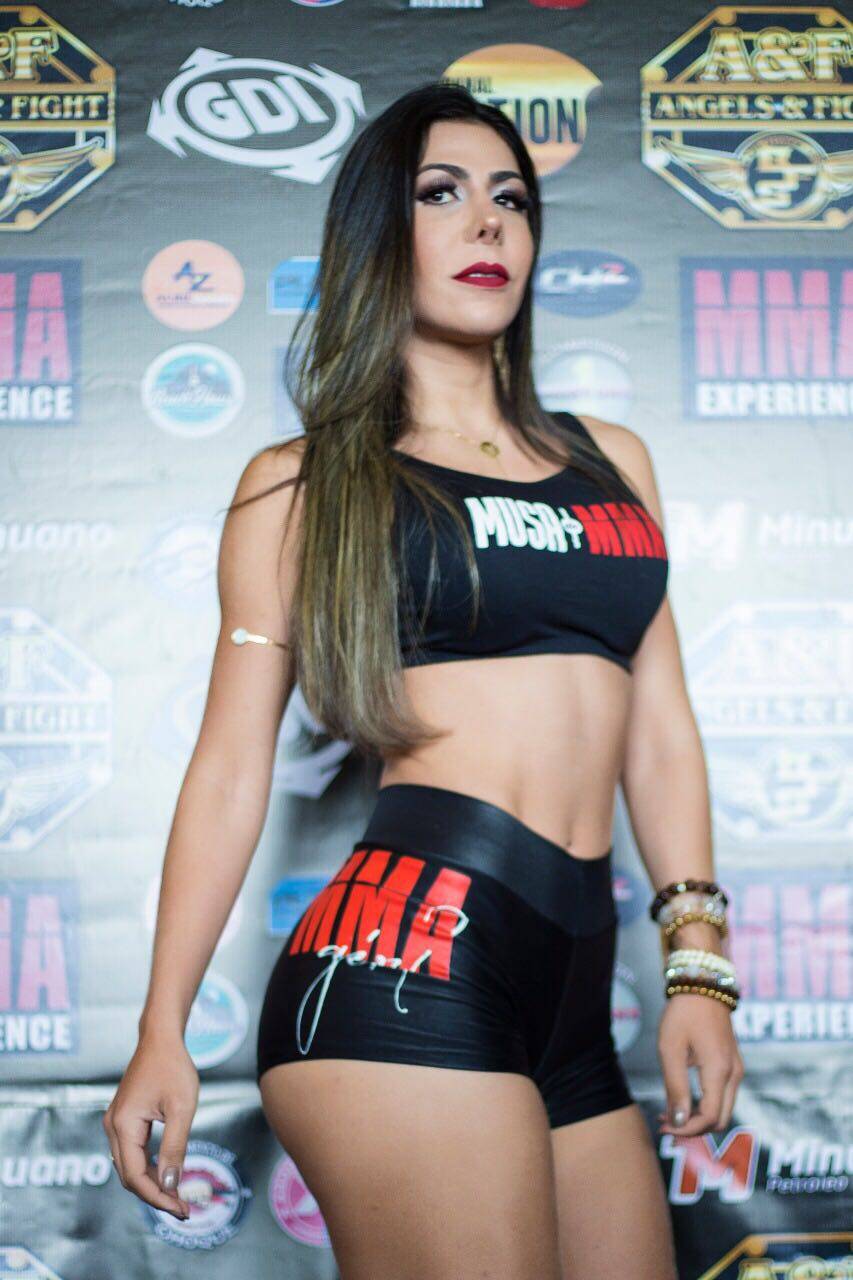 Cassia Figueiredo - Musa do MMA 2017 - semifinalistas. Foto: VH Assessoria