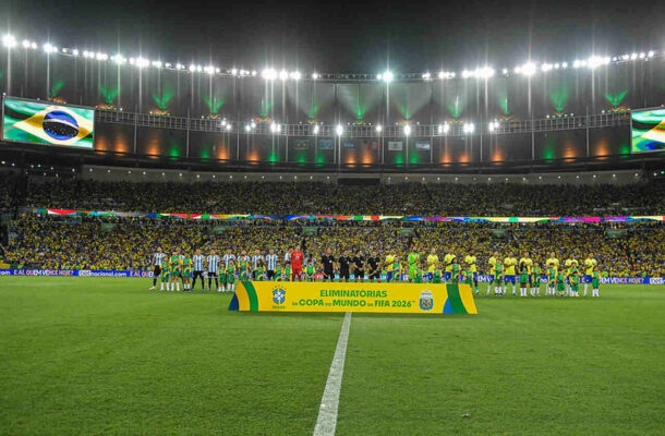 O Brasil recebeu a Argentina, nesta terça-feira (21/11) pela sexta rodada das Eliminatórias da América do Sul para a Copa do Mundo de 2026 - Fotos: Staff Images / CBF