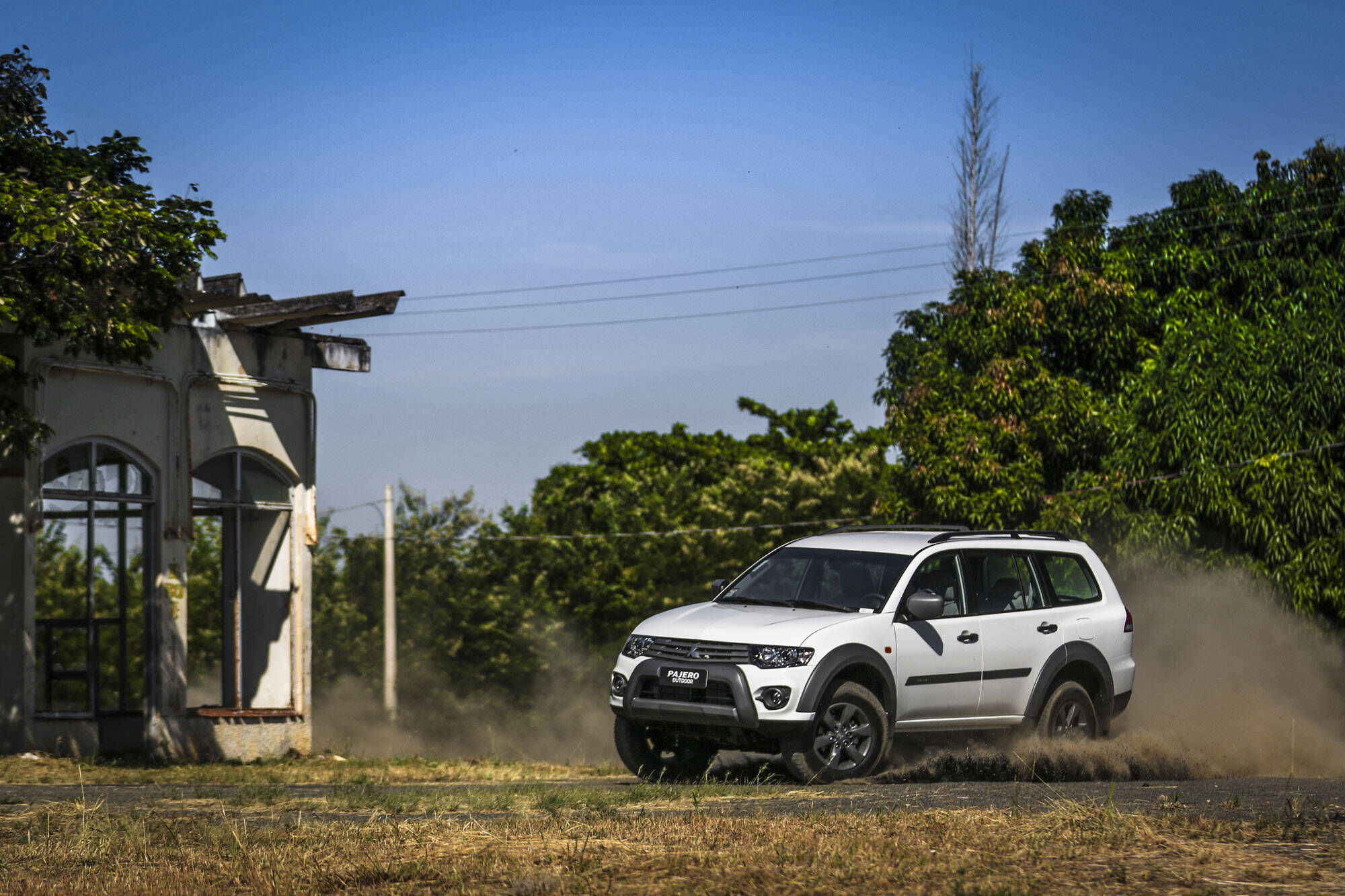 Mitsubishi Pajero Outdoor. Foto: Divulgação/Mitsubishi