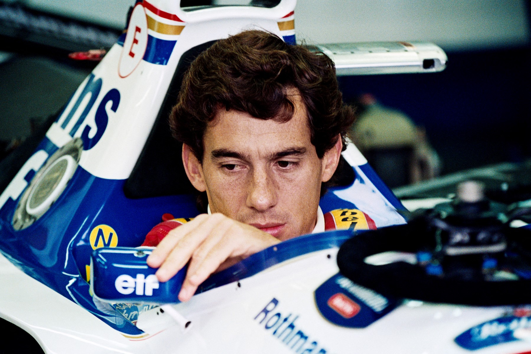 Ayrton Senna. FOTO:  JEAN-LOUP GAUTREAU / AFP