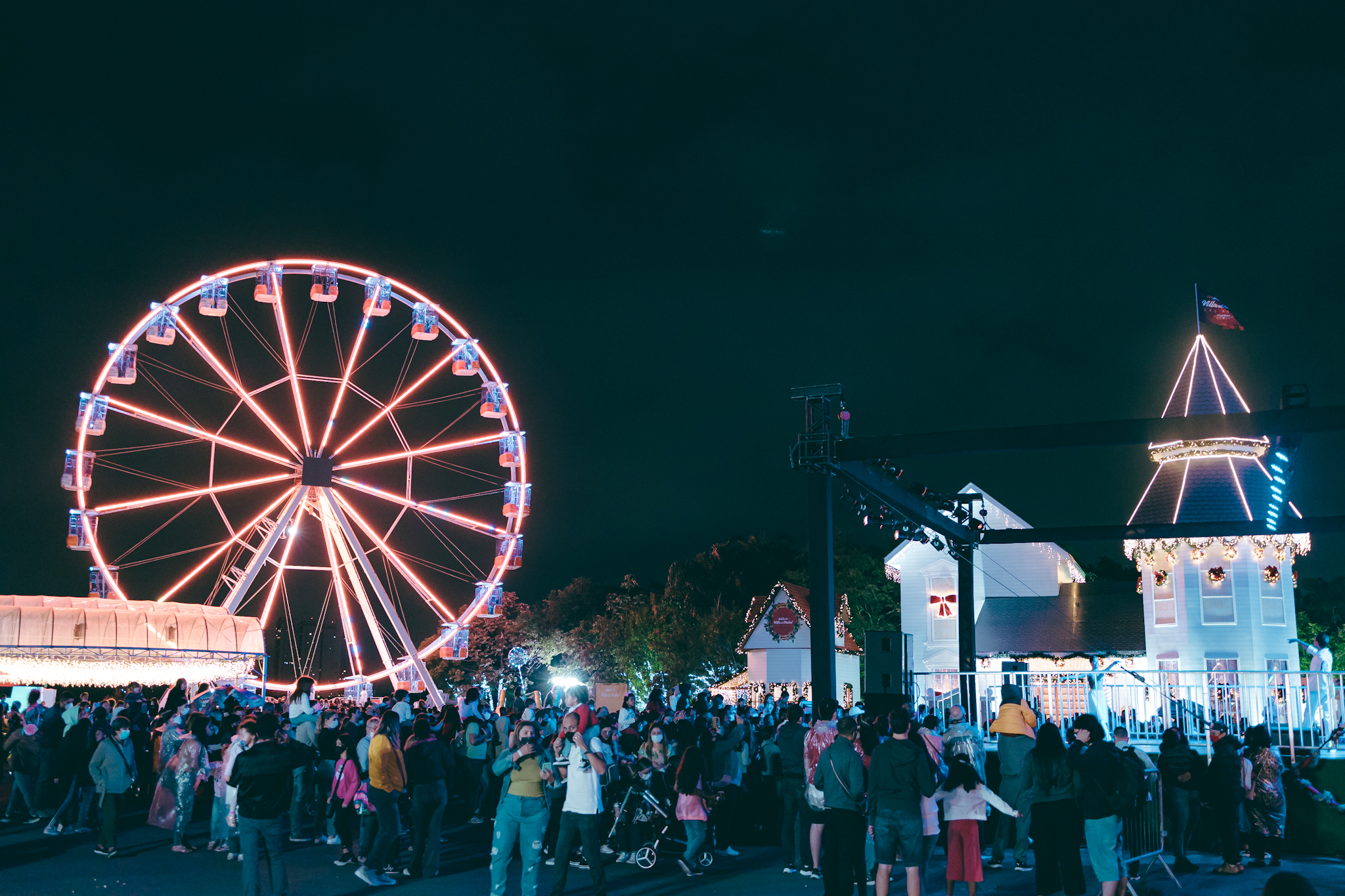 Vila de Natal no Parque Villa Lobos. Foto: Divulgação / SulAmérica