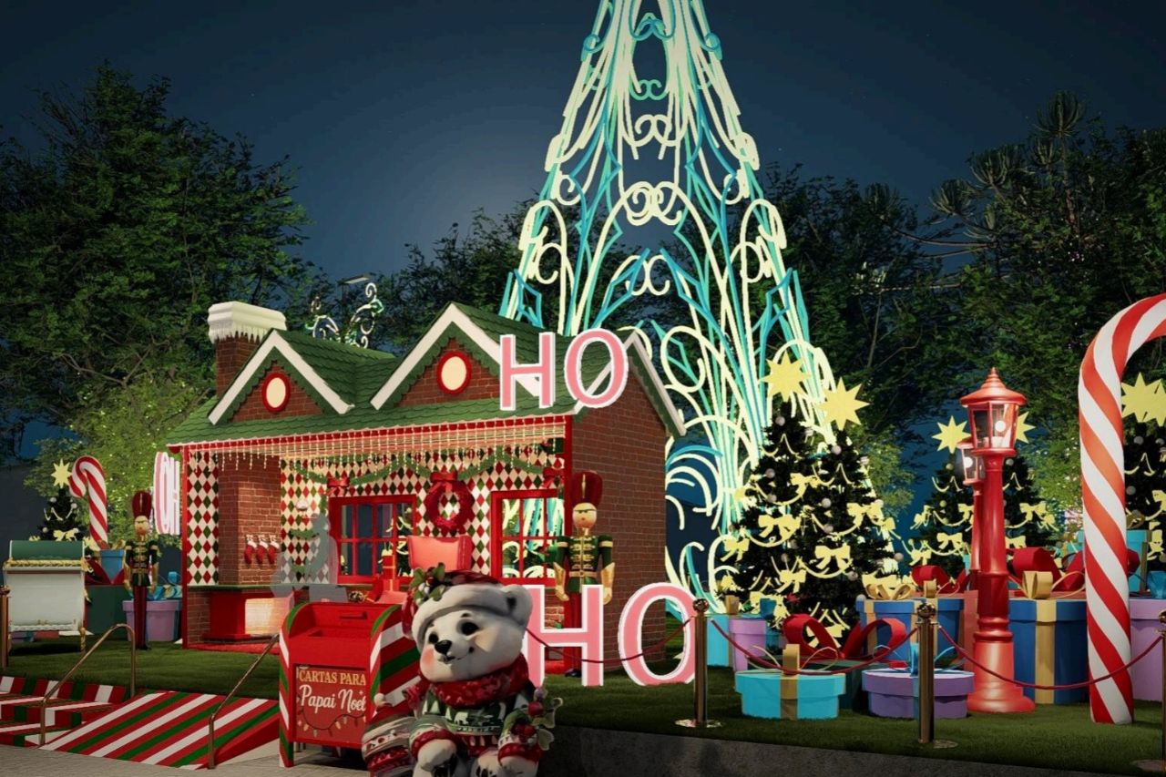 Decoração de Natal em Campos de Jordão. Foto: Reprodução/Divulgação