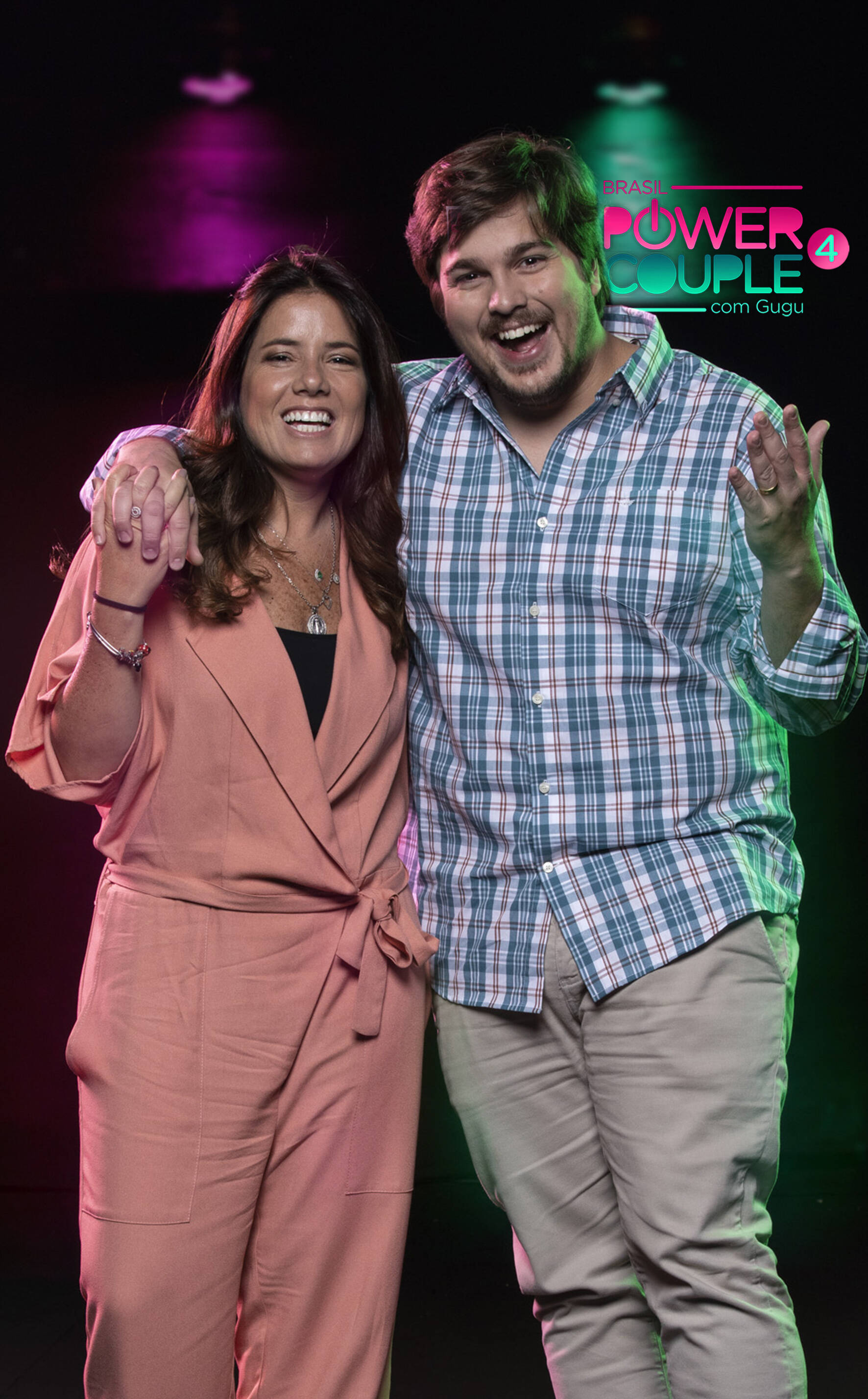 Participantes do "Power Couple" 2019. Foto: Edu Moraes/Record TV