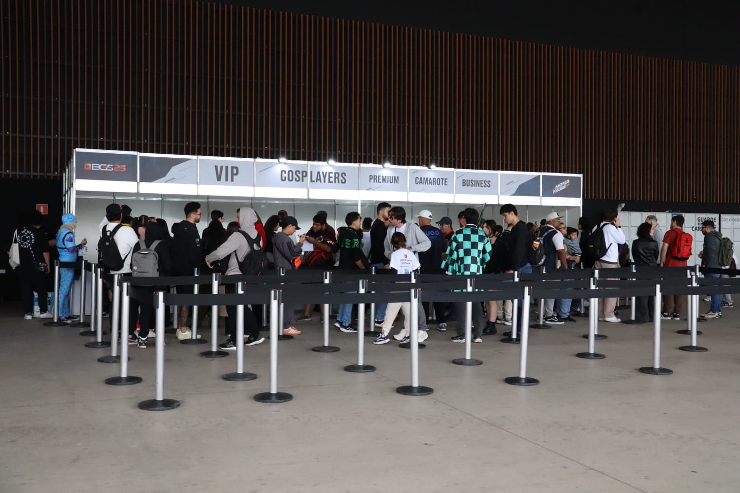 Público na BGS 2025. Foto: Portal IG