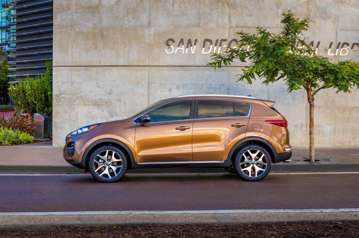 Kia Sportage 2017. Foto: Divulgação/Kia