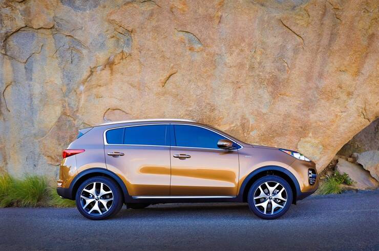 Kia Sportage 2017. Foto: Divulgação/Kia