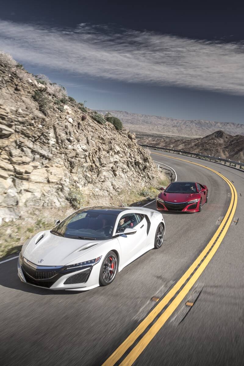 Acura NSX. Foto: Divulgação