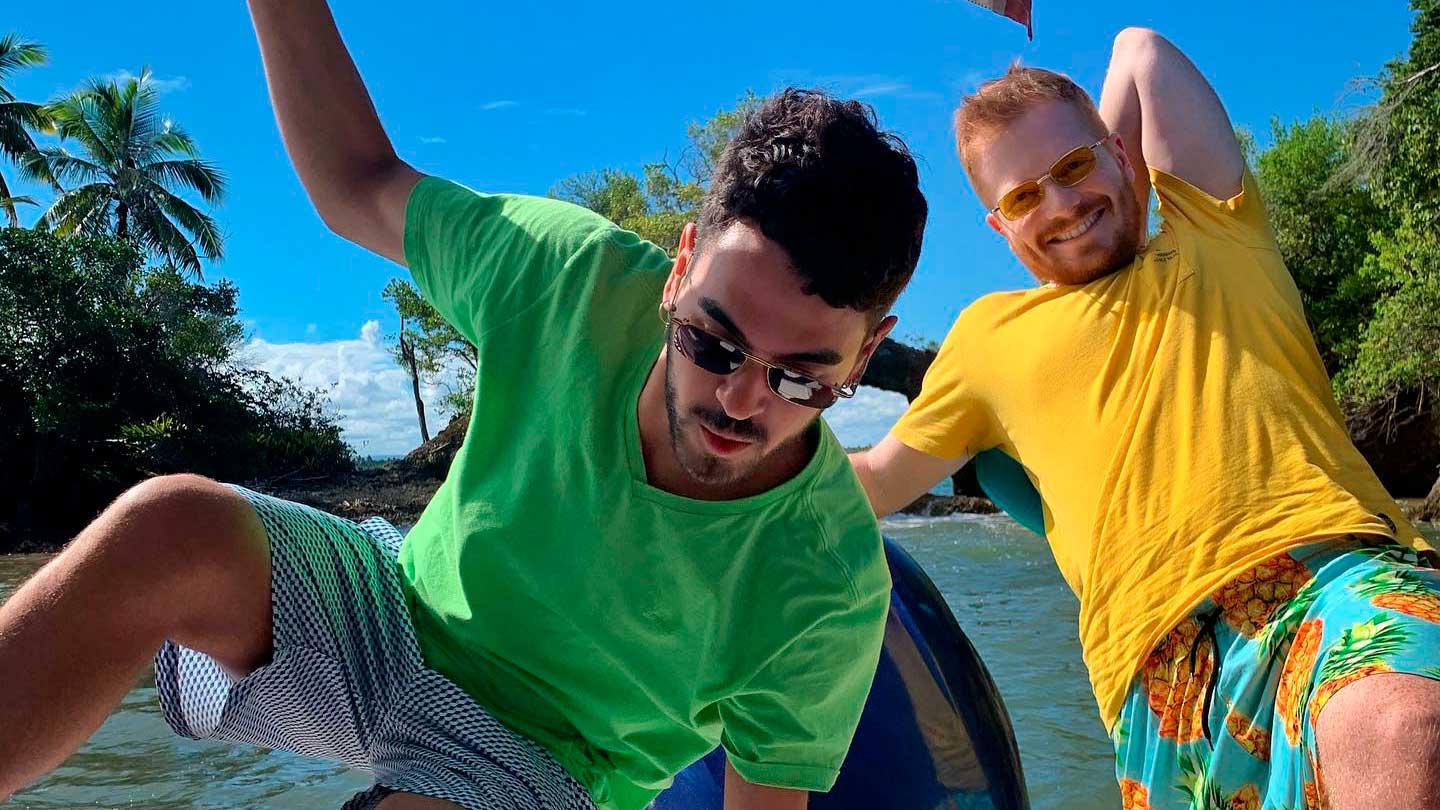 Raphael Piza e Manoel Vicente têm fotos viajando por várias parte do Brasil. Foto: Reprodução/Instagram 10.01.2023