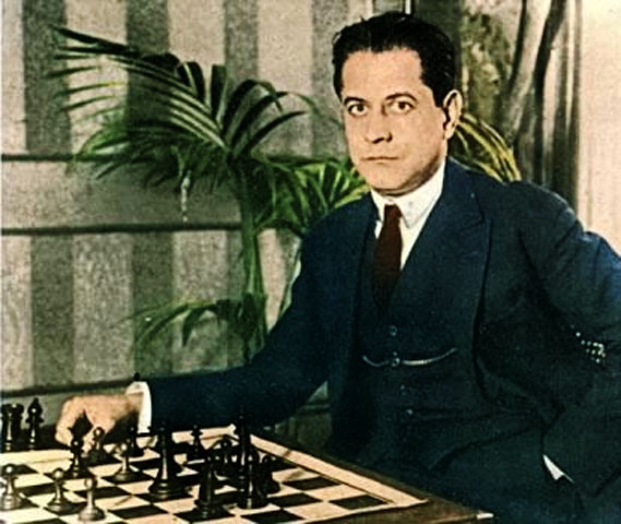  José Raul Capablanca (1888-1942) - O cubano é um dos poucos que se destacam fora do universo predominante russo do xadrez. Nascido em Havana, muitos o consideram o melhor enxadrista da história, pelo excepcional conhecimento e rápido raciocínio. Campeão em 1921, manteve o título até 1927.  Reprodução: Flipar