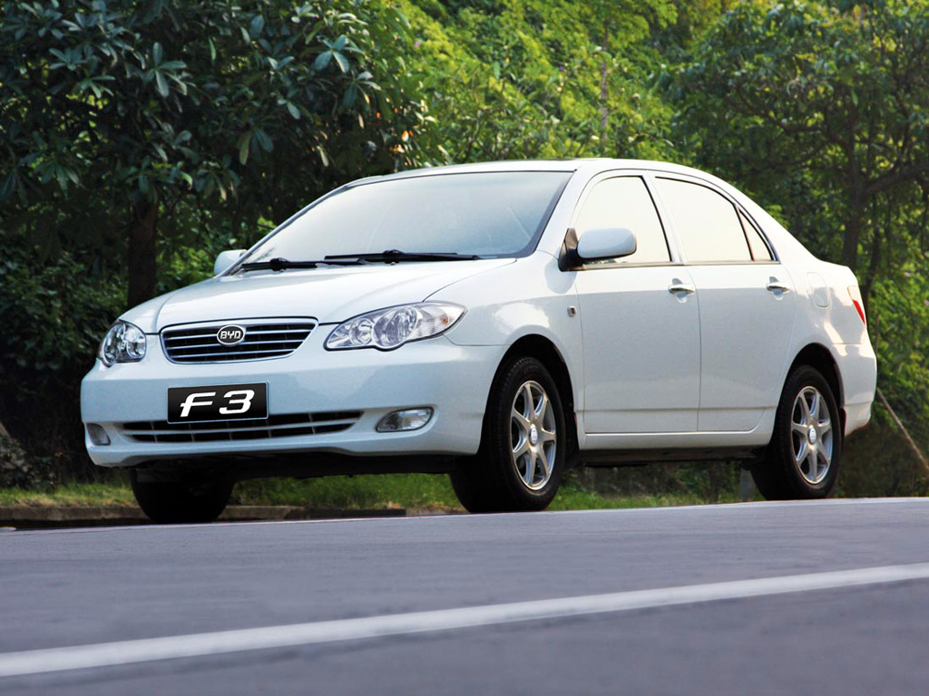 BYD F3 - Cópia do Toyota Corolla Divulgação