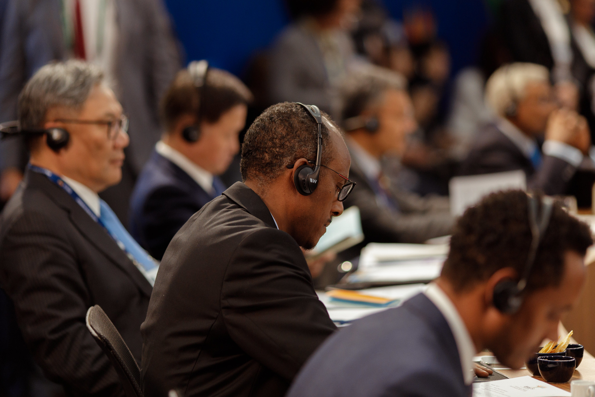 Lideranças do Brics ouvindo o discurso de Mauro Vieira. Foto: Isabela Castilho | BRICS Brasil