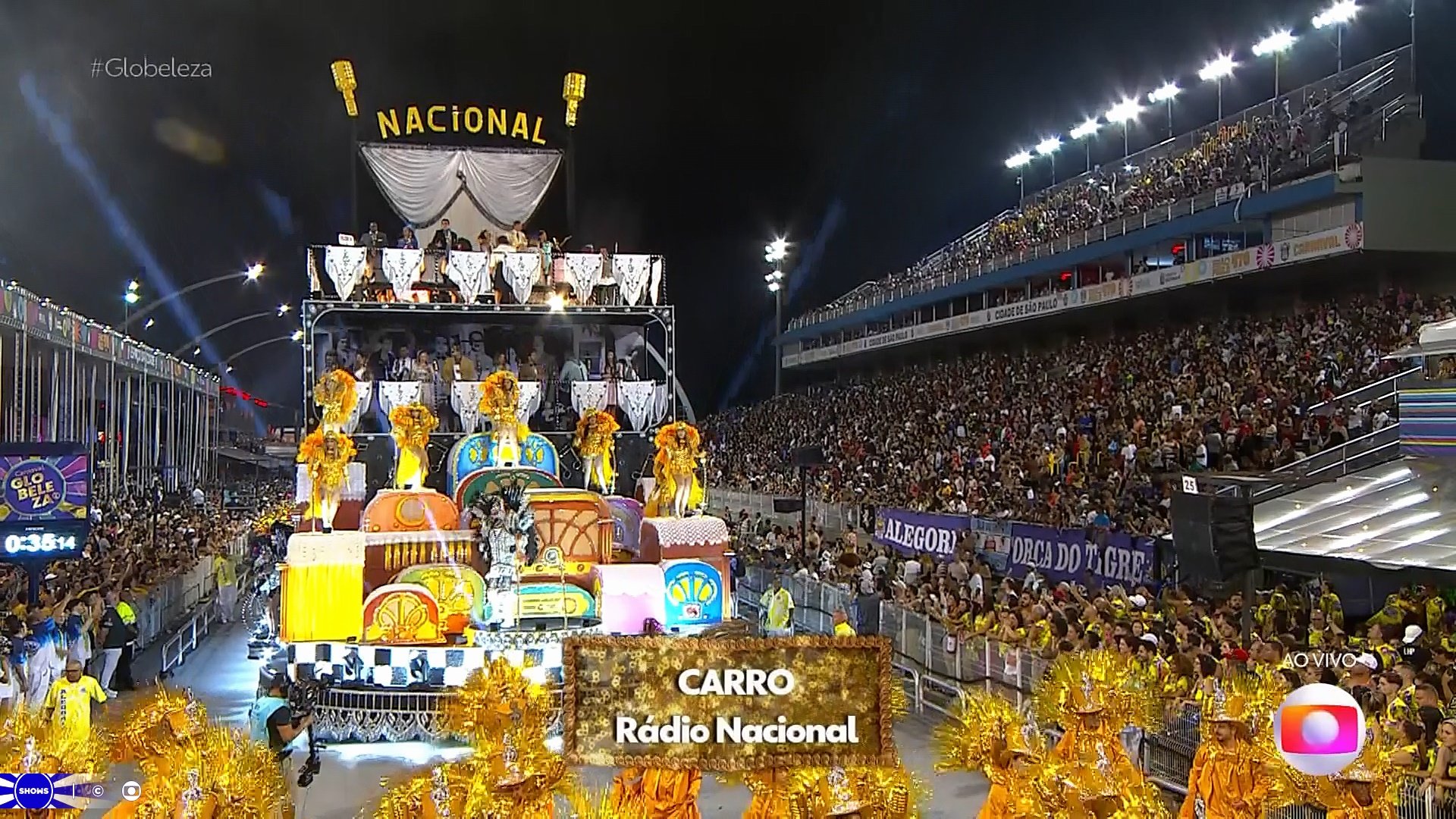 Carnaval 2024: Águia de Ouro Reprodução/Globo