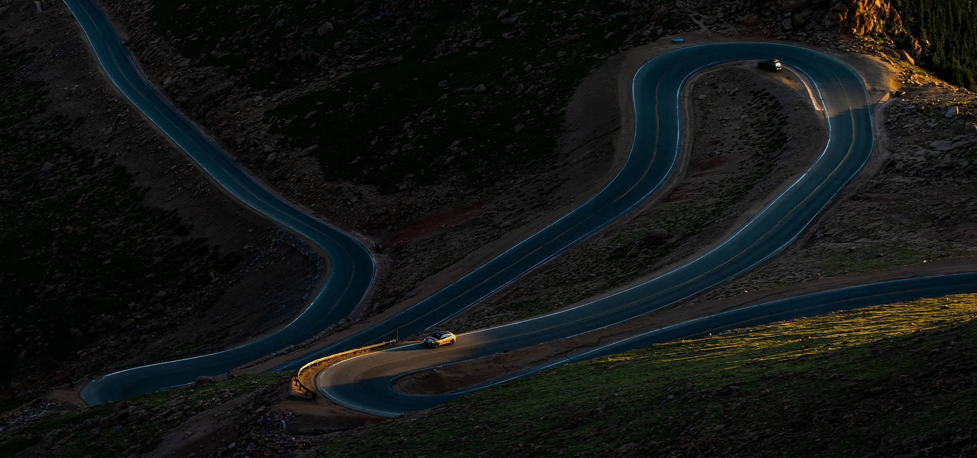 Lamborghini Urus na Pikes Peak. Foto: Divulgação