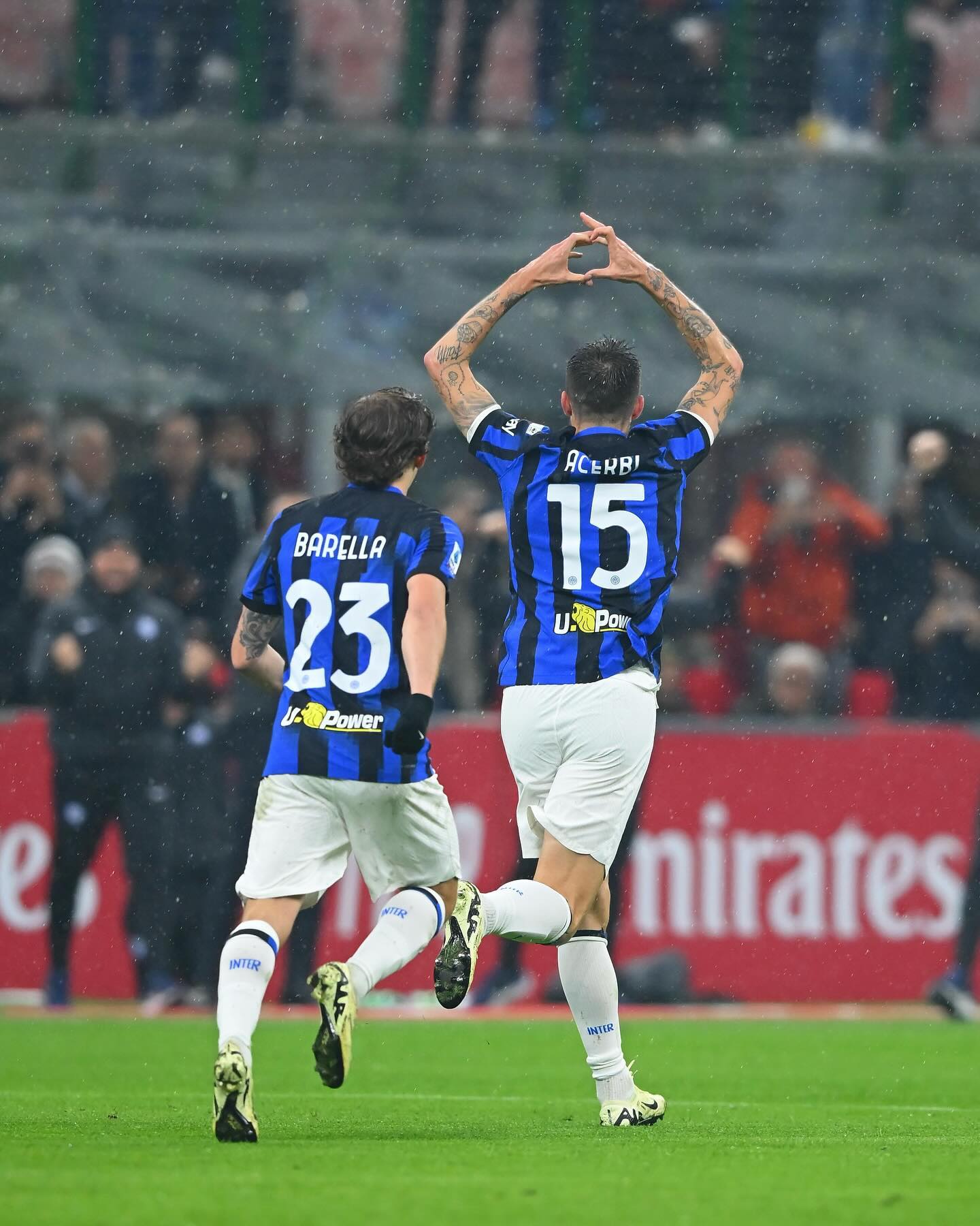 Milan x Inter de Milão Reprodução / Instagram
