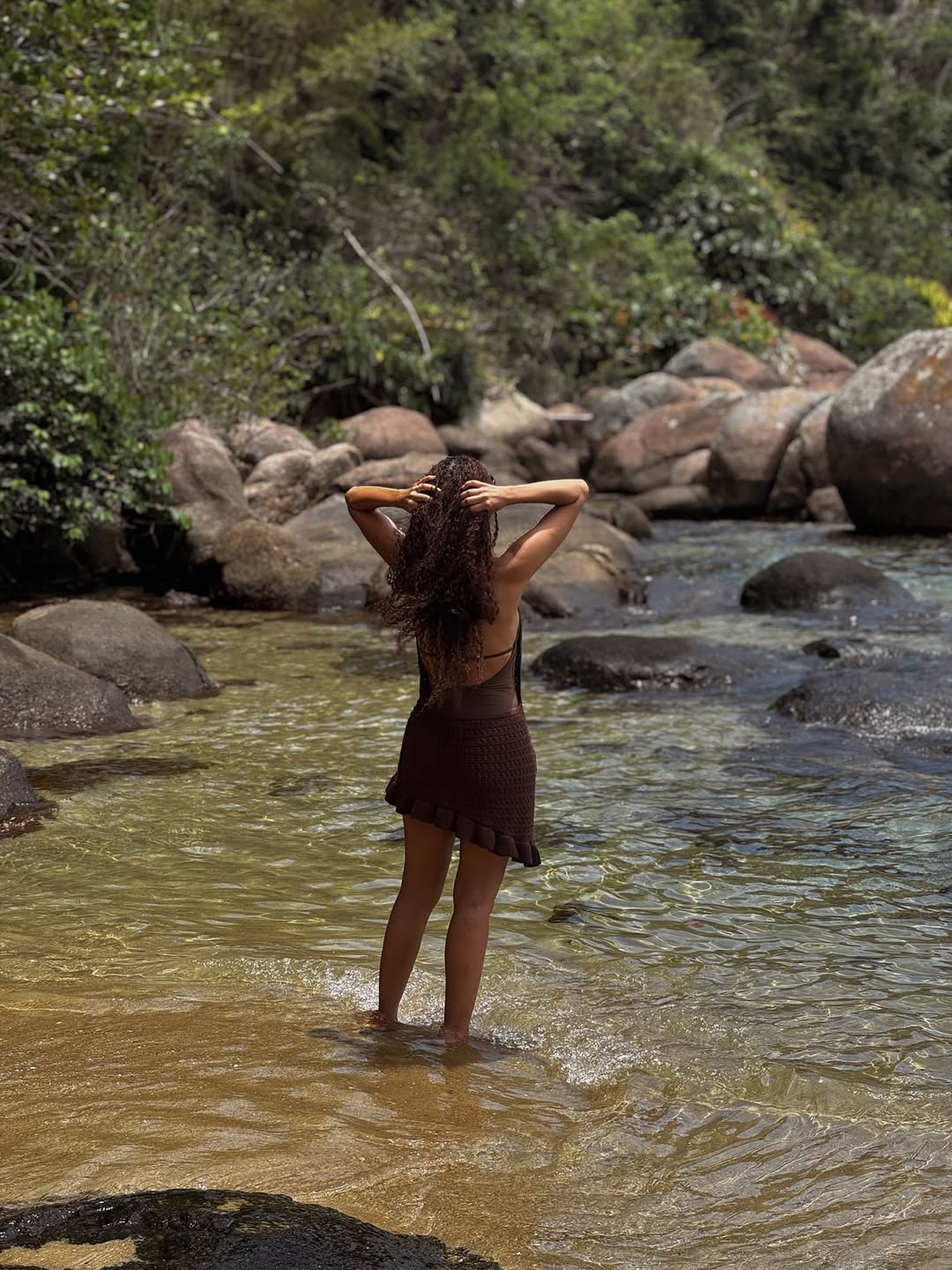 Taís Araújo posa sem maquiagem ao lado de Lázaro Ramos durante férias. Foto: Instagram