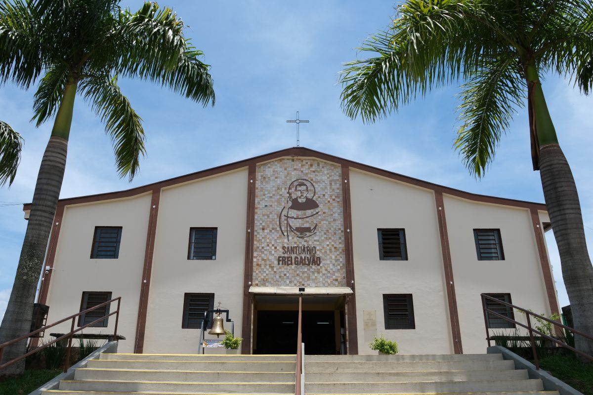 Santuário Frei Galvão - Guaratinguetá (SP). Foto: Divulgação - Prefeitura de Guaratinguetá (SP)