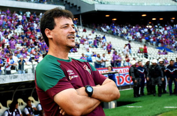 O Fluminense, comandado por Fernando Diniz, tem 38 pontos e tenta entrar na zona que classifica diretamente para a Copa Libertadores. - Foto: Mailson Santana/Fluminense