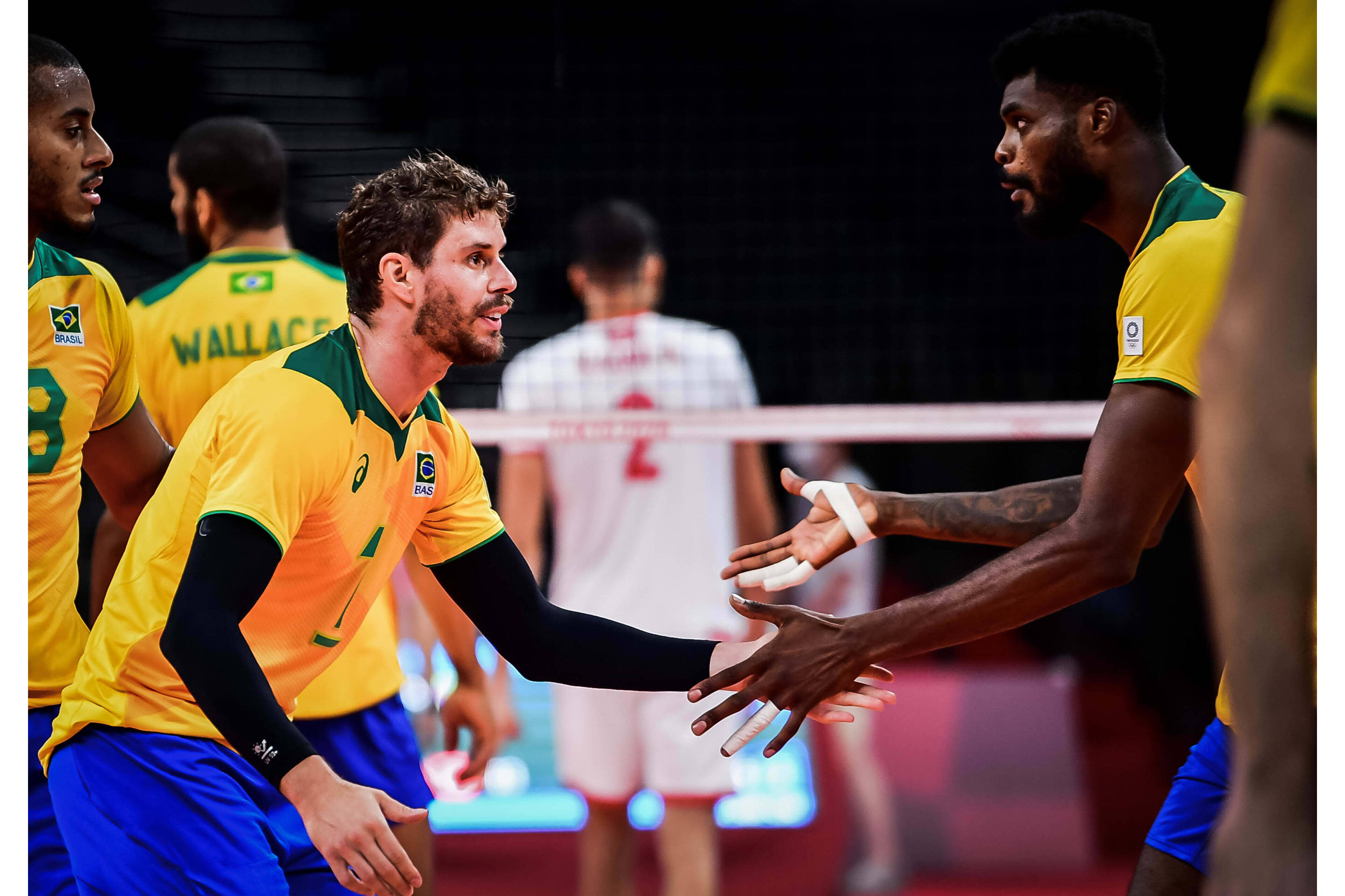 Brasil x Tunísia, estreia do vôlei masculino nos Jogos de Tóquio 2020. Foto: FIVB / DIVULGAÇÃO