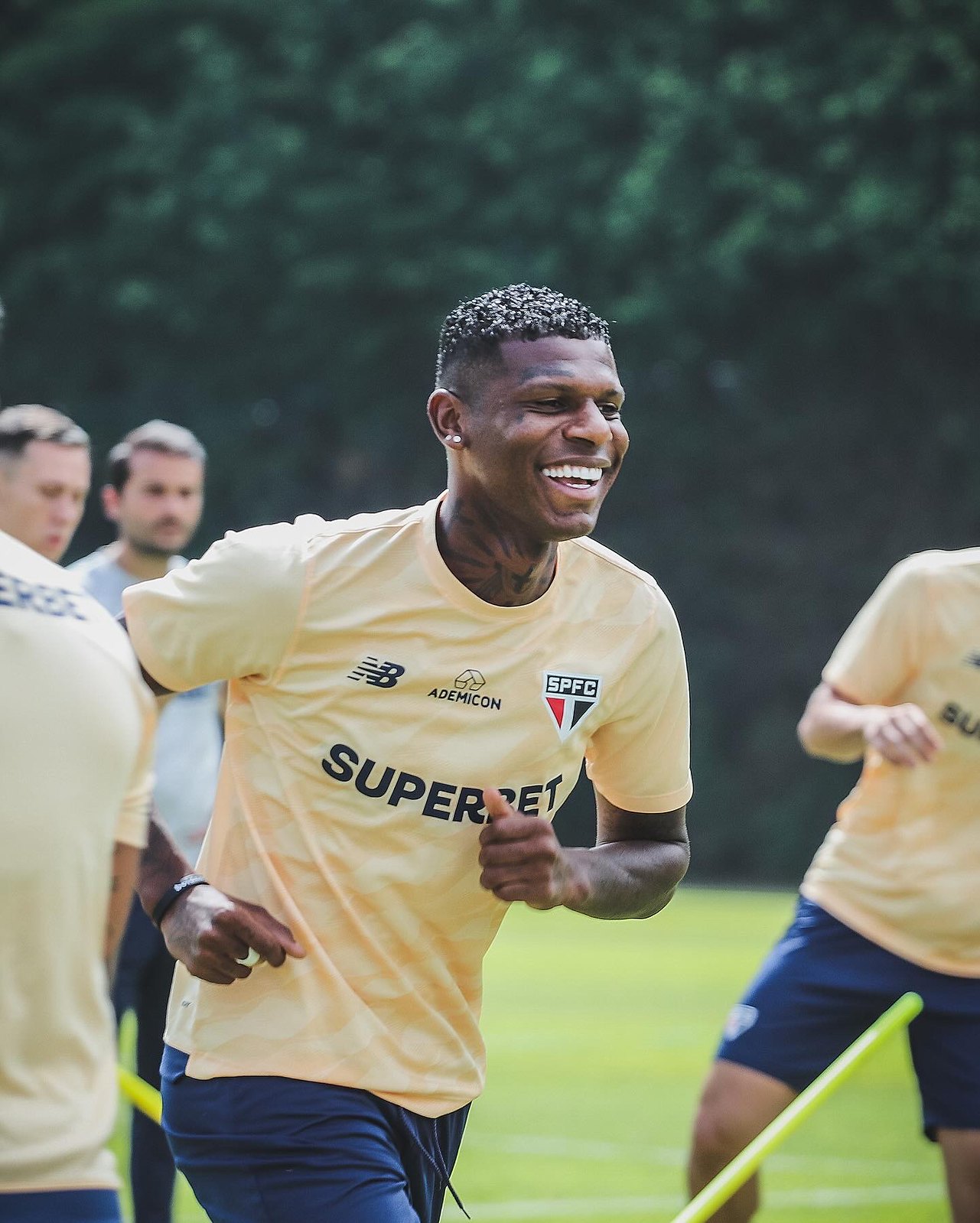 Treino do São Paulo - 02.04.24 Divulgação / São Paulo