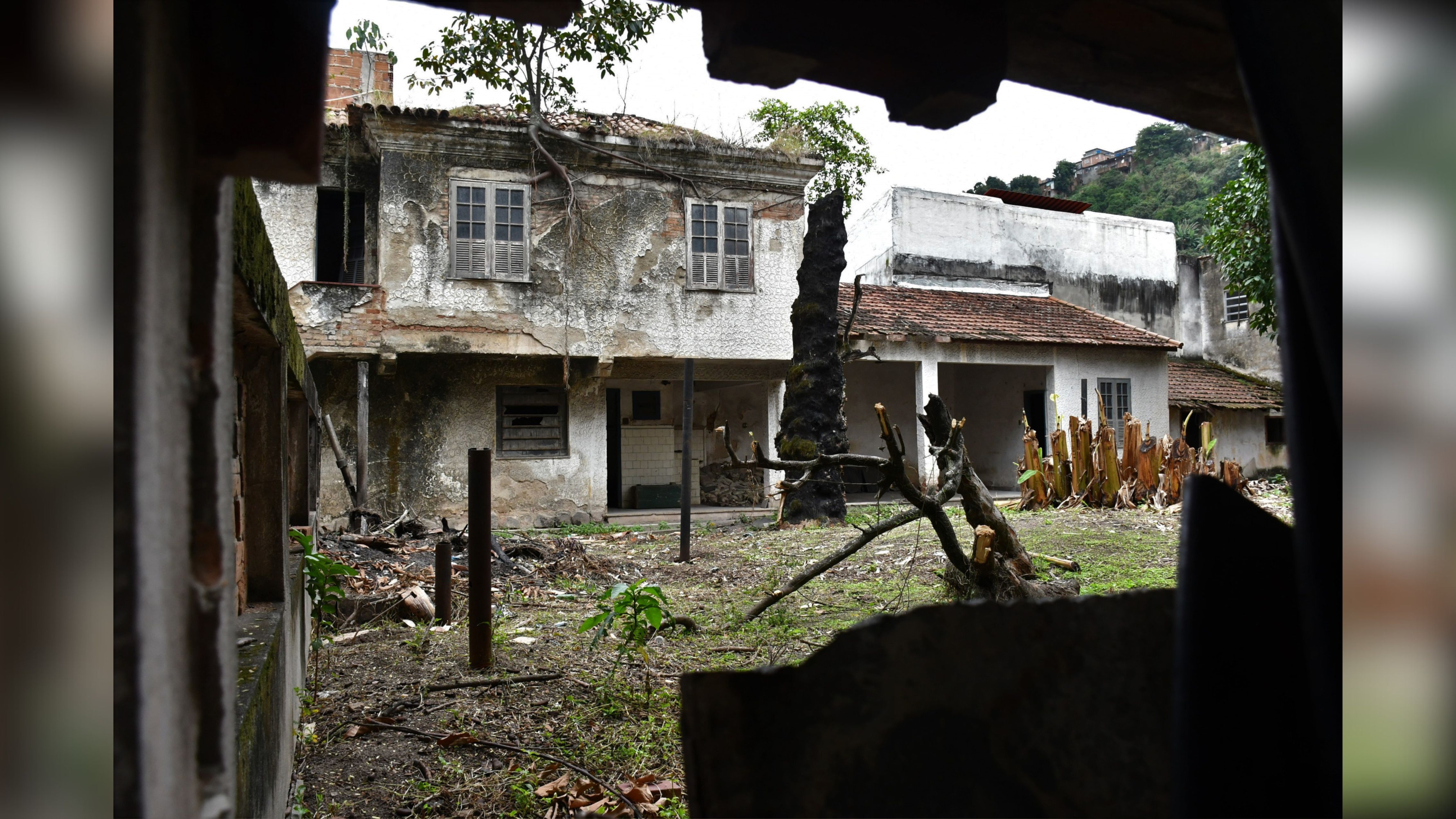 Casarão Cauby Peixoto antes da reforma. Foto: Divulgação