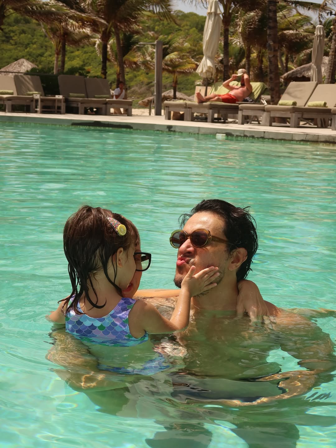 Gabriela Prioli curte St. Barths com marido e filha nas férias. Foto: Instagram
