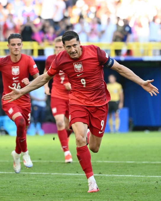 França e Polônia empataram pela Eurocopa 2024 (Fotos: X/Uefa Euro 2024)