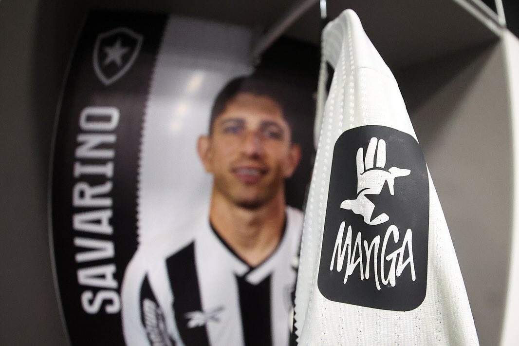 Botafogo presta homenagem à Manga. Foto: BOTAFOGO/DIVULGAÇÃO