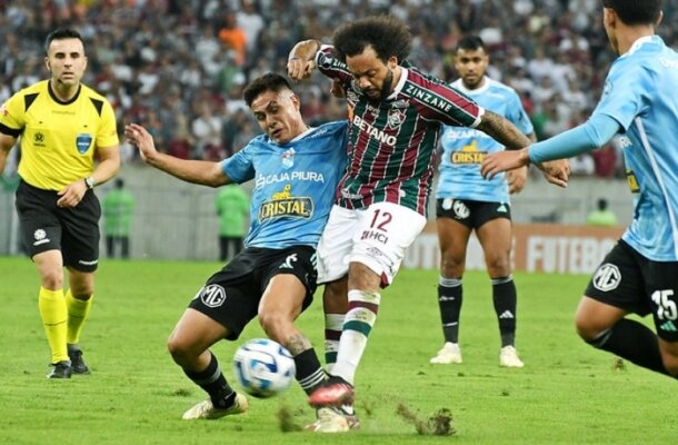 Sporting Cristal (Peru) - classificado por ser o terceiro colocado do Peruano. Foto: Mailson Santana/Fluminense