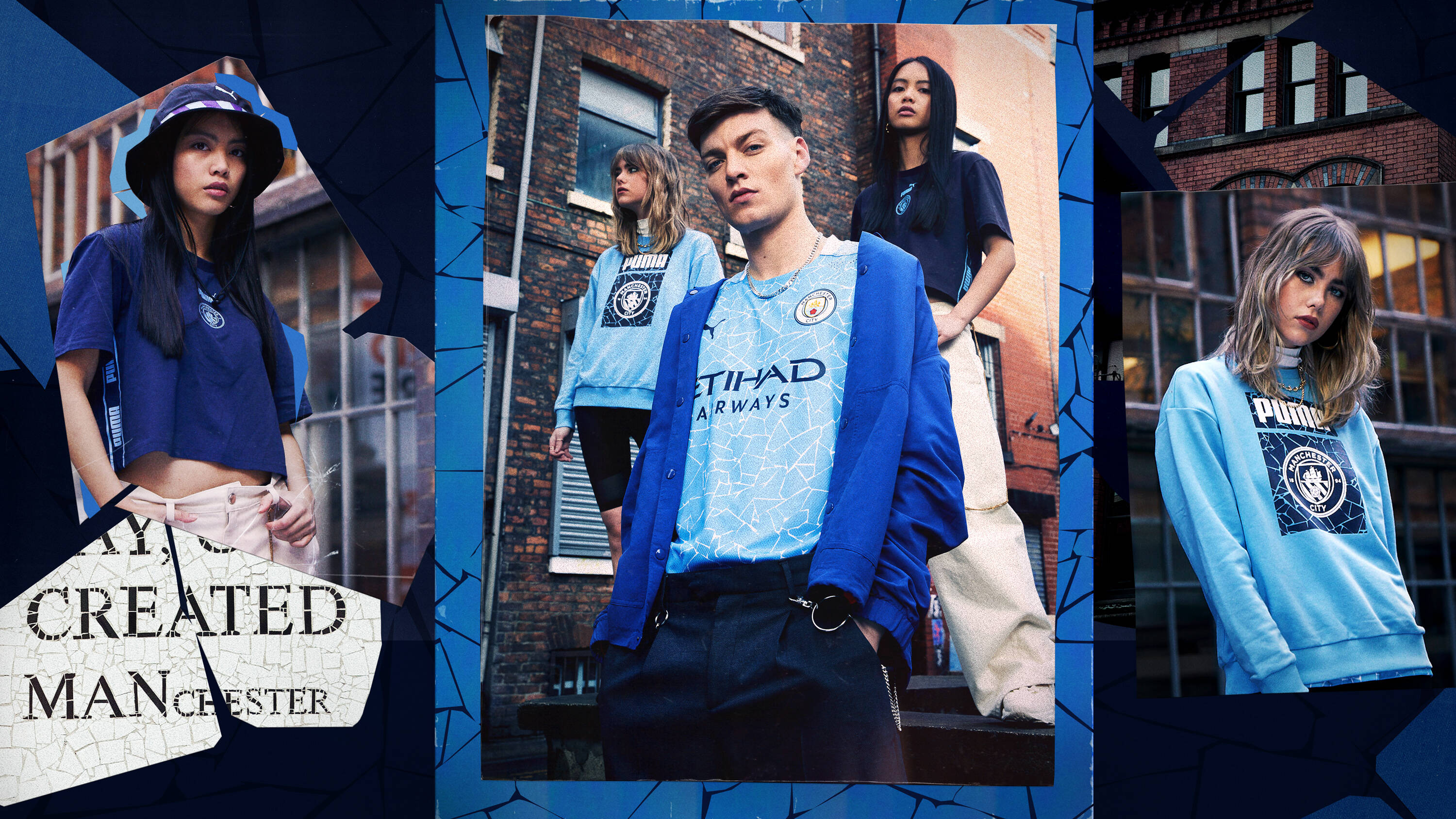 City e sua nova camisa. Foto: Divulgação
