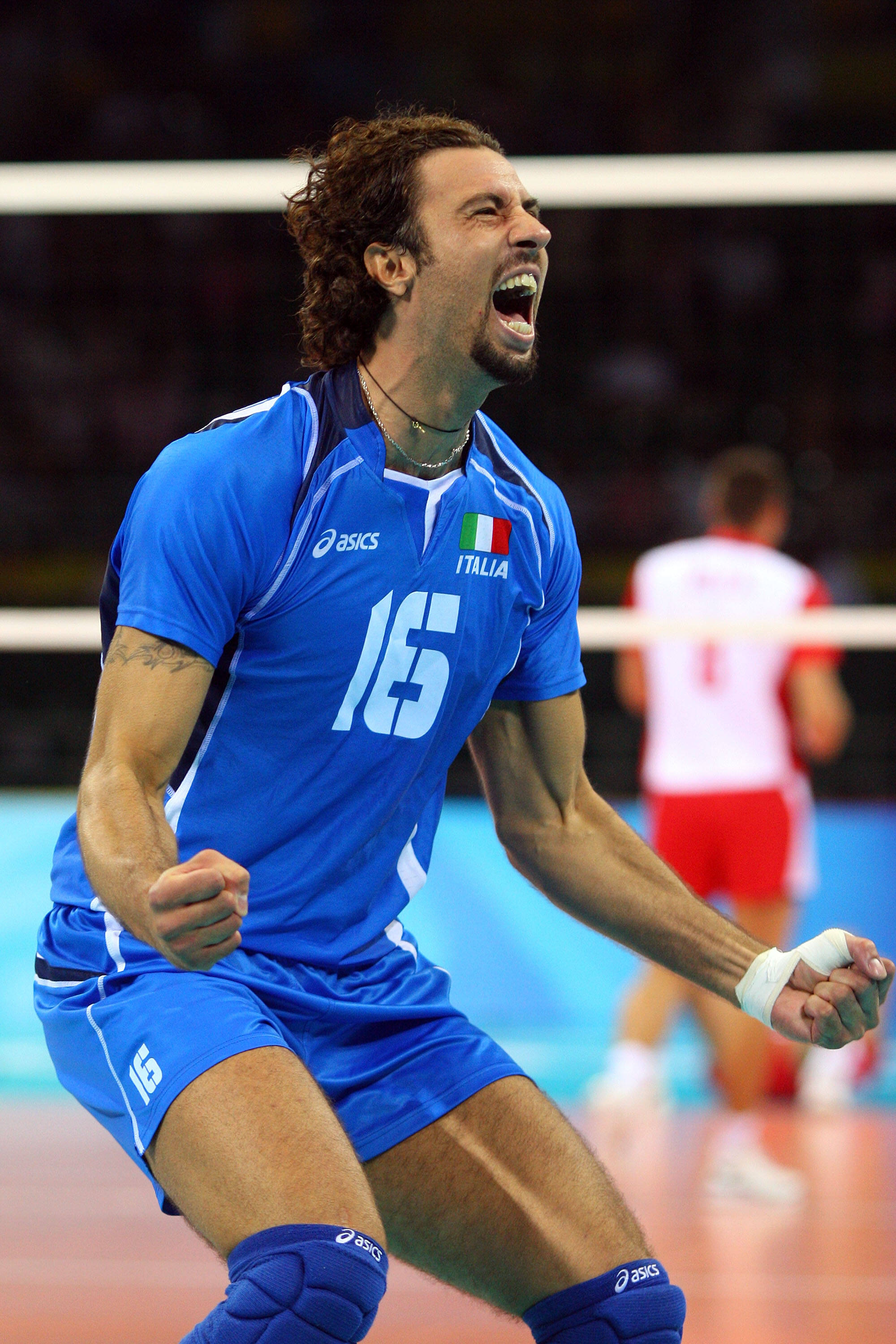 Bovolenta defendeu a seleção da Itália nas Olimpíadas de Pequim, em 2008. Foto: Getty Images