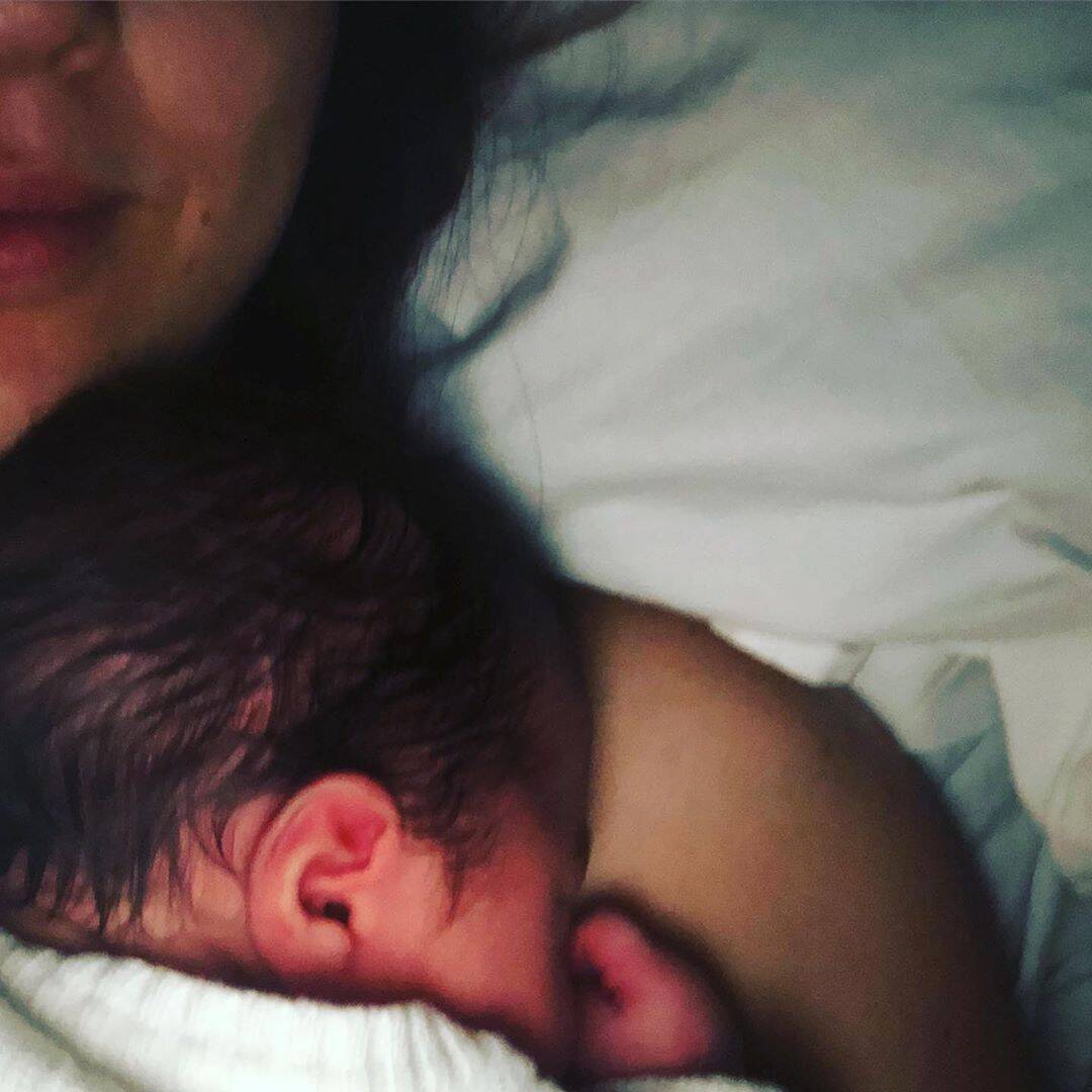 Em menos de 24 horas Tata Werneck fez uma gama de postagens com sua filha. Foto: Reprodução / Instagram